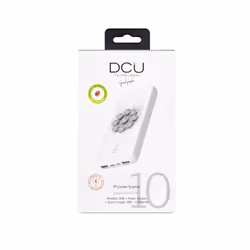 DCU Advance Tecnologic 34155016 banque d'alimentation électrique Lithium 10000 mAh Blanc