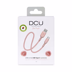 DCU Advance Tecnologic 30402070 câble USB 1 m USB 2.0 USB A USB C Rose