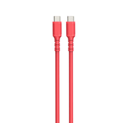 DCU Advance Tecnologic 30402080 câble USB 1 m USB 2.0 USB A USB C Rouge