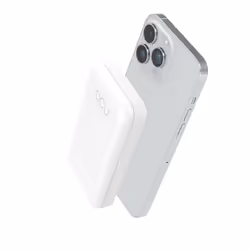 DCU Advance Tecnologic 34155008 banque d'alimentation électrique Lithium 5000 mAh Recharge sans fil Blanc