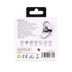 DCU Advance Tecnologic 34152060 Crochets auriculaires Noir - Vue supplémentaire 4