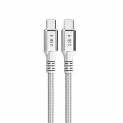 DCU Advance Tecnologic 30402090 câble USB 1,5 m USB4 Gen 2x2 USB C Gris