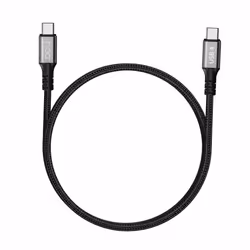 DCU Advance Tecnologic 30402095 câble USB 1 m USB4 Gen 2x2 USB C Noir