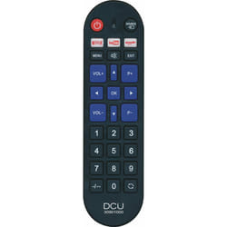 DCU Advance Tecnologic 30901000 télécommande IR Wireless TV Appuyez sur les boutons