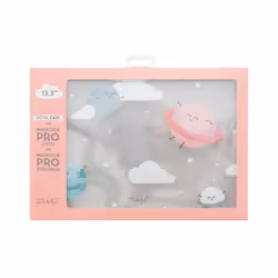 Mr. Wonderful MacBook Pro 13" 13" Coque Bleu, Rose, Translucide