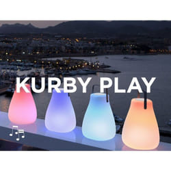 Newgarden - Lanterne Enceinte bluetooth éclairante étanche Kurby - New Garden
