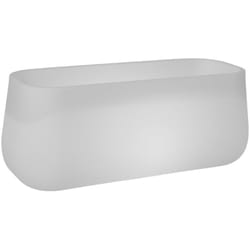 Newgarden - camelia large Jardinière Ronde avec Lumière Pour Plantes et Fleurs Très Résistante. Lumière blanche froide avec câble. Fabriqué en