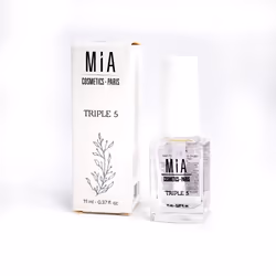 MIA Cosmetics Paris Triple 5 11 ml, Renforcement des ongles, Femmes, 11 ml, Protection, Bouteille, Ethyl Acetate, Butyl Aceta ...