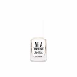 MIA Cosmetics Paris Calcium Milk Enamel 11 ml, Renforcement des ongles, Femmes, 11 ml, Nourrissant, Bouteille, Butyl Acetate, ...