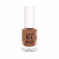 MIA Cosmetics Paris Luxury Nude Nail Polish Cinamon 11 ml, 11 ml, Marron, Cinamon, Coloration, Opaque, Gloss