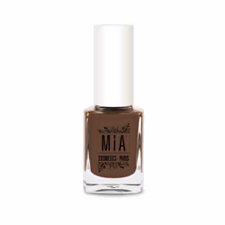 MIA Cosmetics Paris Luxury Nude Nail Polish Cocoa 11 ml, 11 ml, Marron, Cocoa, Coloration, Opaque, Gloss