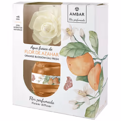 Désodorisant Diffuseur ""AMBAR"" Fleur D'eau Frais Fleur D'oranger 60ml