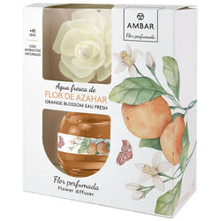 Désodorisant Diffuseur ''ambar'' Fleur D'eau Frais Fleur D'oranger 60ml