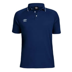 Polo Homme - Umbro - Torch - Bleu - Manches Courtes - Col Polo