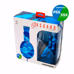 FR-TEC Njörd, Avec fil, Jouer, Casque, Bleu, Marine