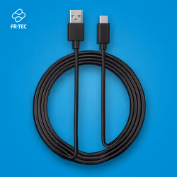 FR-TEC FT0029 câble USB 3 m USB A USB C Noir