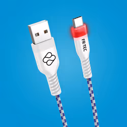 FR-TEC FT0030 câble USB 3 m USB 2.0 USB A USB C Blanc