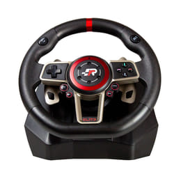 FR-TEC Suzuka elite Noir, Rouge Volant + pédales Analogique/Numérique PC