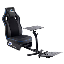 FR-TEC Sprint Noir, Bleu Fauteuil de jeu simulateur de course