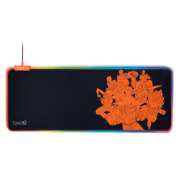 FR-TEC PC Dragon Ball Super MousePad GOKU, Noir, Image, Multicolore, Base antidérapante, Tapis de souris de jeu