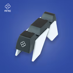 FR-TEC FT0041, PlayStation 5, Kit de recharge de batterie, Blanc, 62 mm, 47 mm, 142 mm