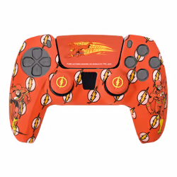 FR-TEC Kit Flash personnalisé Dualsense PS5, PlayStation 5, Boîtier de manette de jeu, Multicolore, Silicone, Sony, 206 mm