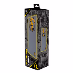 FR-TEC BATPCMPAD tapis de souris Tapis de souris de jeu Noir, Gris, Jaune