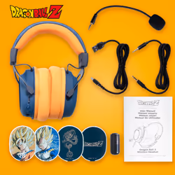 Blade DB2001 écouteur/casque Avec fil &sans fil Arceau Jouer USB Type-C Bluetooth Noir, Gris, Orange - Vue supplémentaire 7