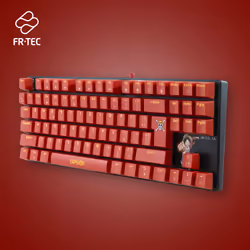 FR-TEC OP4001 clavier Jouer USB QWERTY Anglais, Espagnole Bourgogne