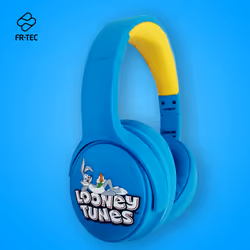 FR-TEC LT2001, Avec fil &sans fil, Musique/Quotidien, 196 g, Casque, Bleu