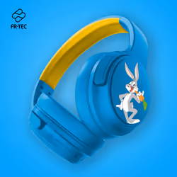 FR-TEC LT2001 écouteur/casque Avec fil &sans fil Arceau Musique/Quotidien Bleu