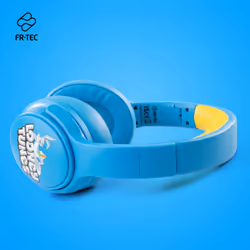 FR-TEC LT2001 écouteur/casque Avec fil &sans fil Arceau Musique/Quotidien Bleu - Vue supplémentaire 4