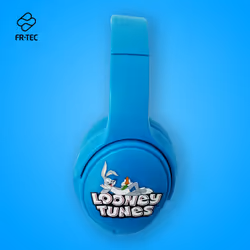 FR-TEC LT2001 écouteur/casque Avec fil &sans fil Arceau Musique/Quotidien Bleu - Vue supplémentaire 6