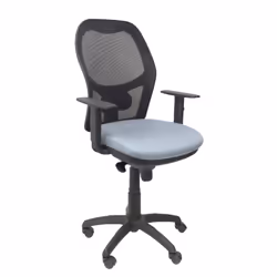 PIQUERAS Y CRESPO 15SNBALI40, Siège rembourré, Dossier en mesh, Gris, Noir, PVC, Polyvinyl chloride (PVC)