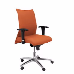 Fauteuil visiteur ergonomique - PIQUERAS Y CRESPO - Albacete XL - Tissu brun BALI - 160 kg max