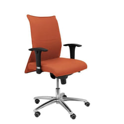 Fauteuil visiteur ergonomique - PIQUERAS Y CRESPO - Albacete XL - Tissu brun BALI - 160 kg max
