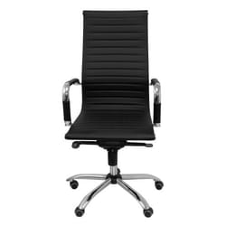 PIQUERAS Y CRESPO 257DBNE chaise et fauteuil de bureau Chaise avec assise rembourrée Dossier en cuir rembourré