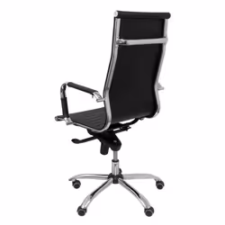 PIQUERAS Y CRESPO 257DBNE chaise et fauteuil de bureau Chaise avec assise rembourrée Dossier en cuir rembourré - Vue supplémentaire 5