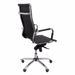 PIQUERAS Y CRESPO 257DBNE chaise et fauteuil de bureau Chaise avec assise rembourrée Dossier en cuir rembourré - Vue supplémentaire 7