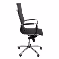 PIQUERAS Y CRESPO 257DBNE chaise et fauteuil de bureau Chaise avec assise rembourrée Dossier en cuir rembourré - Vue supplémentaire 8