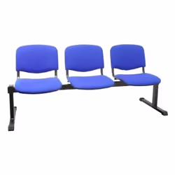 PIQUERAS Y CRESPO B3ARAN229, Multi, Chaise avec assise rembourrée, Dossier rembourré, Bleu, Bleu, Noir