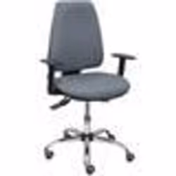 Chaise de Bureau - PIQUERAS Y CRESPO - Modèle 14SBALI220CRBFRIT - Tissu - Gris Moyen - 1 place