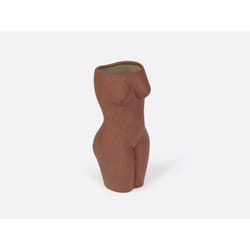 DOIY Body vase Autres Vitrocéramique Marron