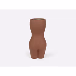 DOIY Body vase Autres Vitrocéramique Marron
