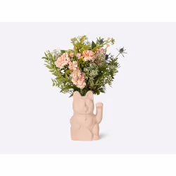 DOIY Neko vase Autres Vitrocéramique Abricot