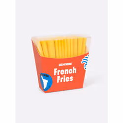 EatMySocks French Fries, Chaussettes Crew, Noir, Rouge, Blanc, Jaune, Adulte, Unisexe, One size, Style de vie