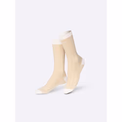 EatMySocks Petit Camembert Unisexe Chaussettes Crew Beige 1 paire(s)
