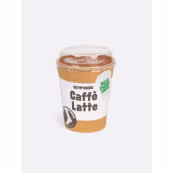 EatMySocks Caffè Latte, Chaussettes Crew, Marron, Adulte, Unisexe, One size, Style de vie