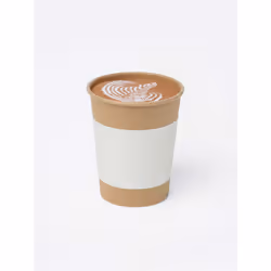 EatMySocks Caffè Latte Unisexe Chaussettes Crew Marron 1 paire(s)