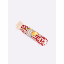 EatMySocks Supreme Salami, Chaussettes Crew, Beige, Rouge, Adulte, Unisexe, One size, Style de vie